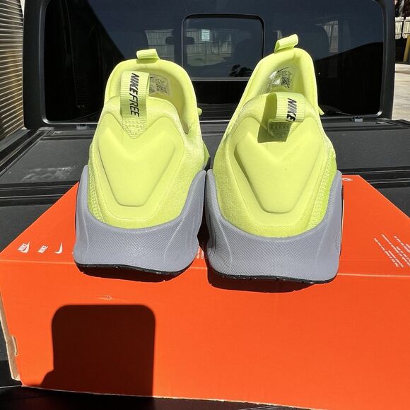 Nike Free Metcon 6 Mens Size 13 Light Lemon Twist Cement Grey Black FJ7127-700 main image 4